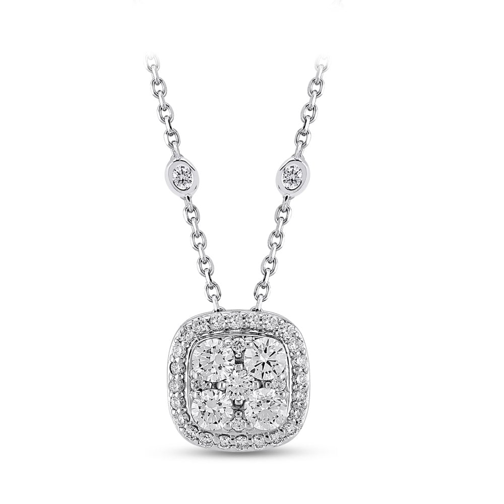 0.54 ct. Design Diamant Halskette