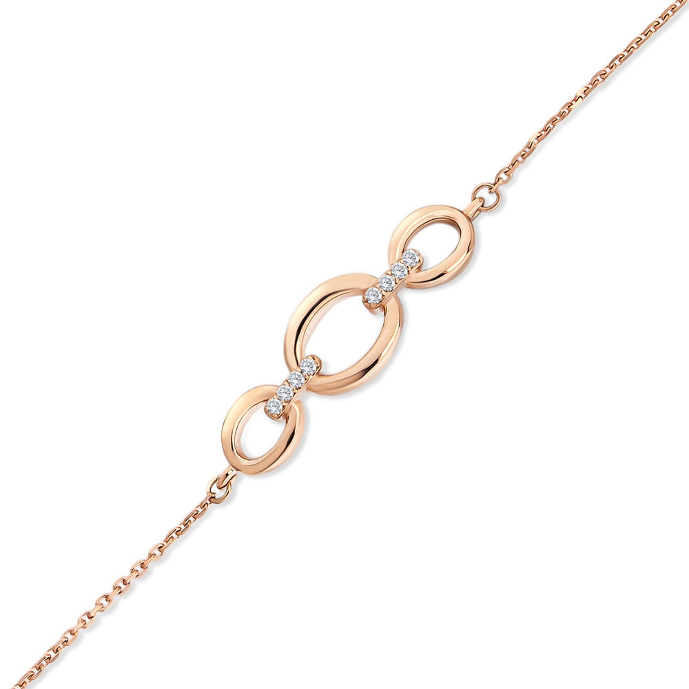 0.05 ct. Design Diamantarmband