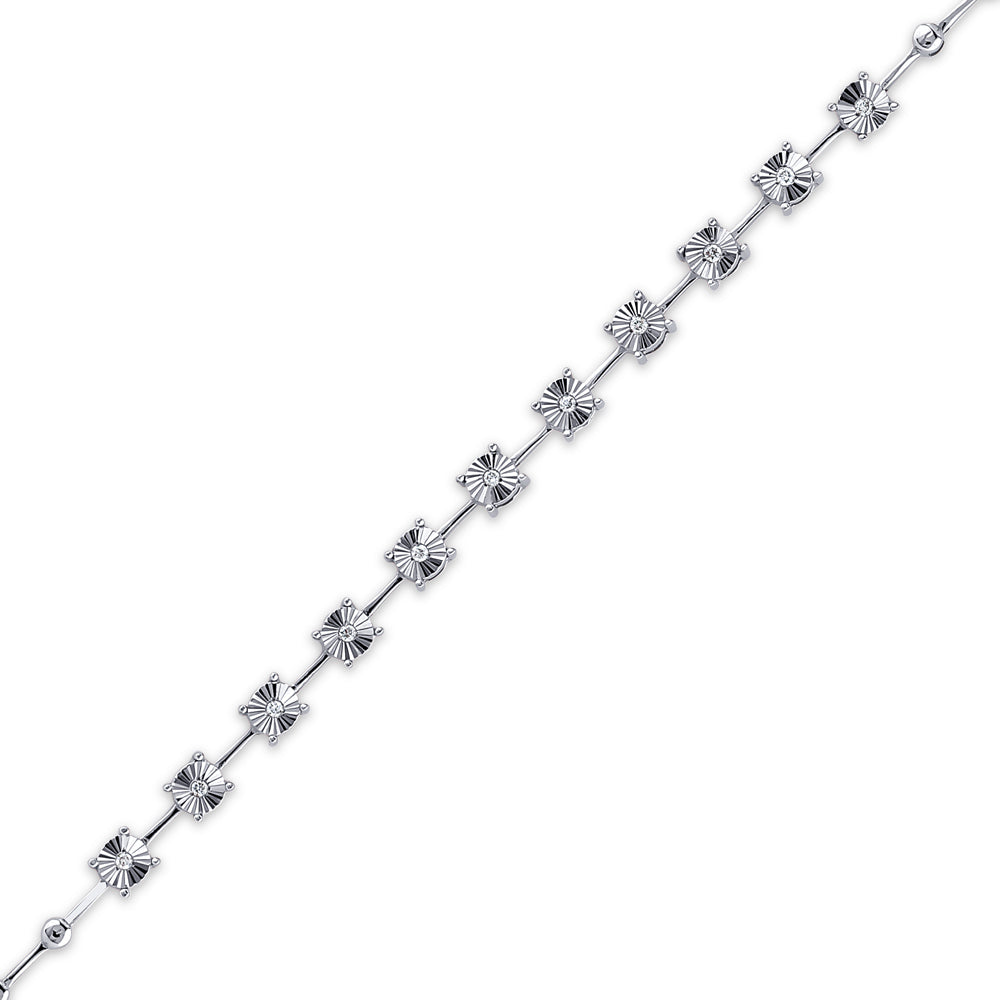 0.06 ct. Diamant Tennisarmband