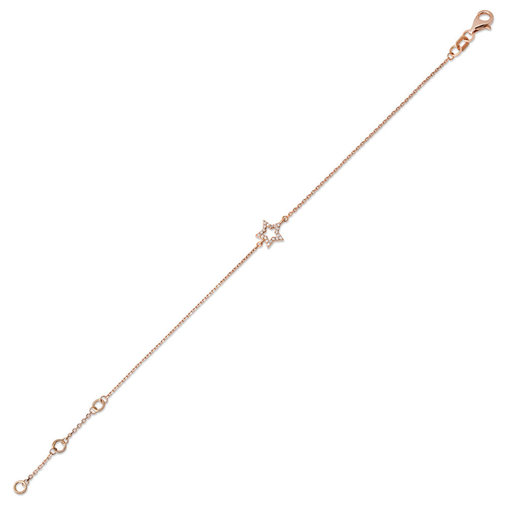 0.05 ct. Stern Diamantarmband