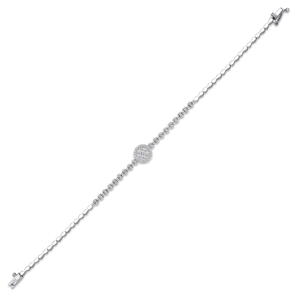 0.65 ct. Design Diamantarmband