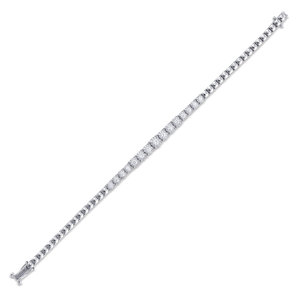 1.22 ct. Diamant Tennisarmband