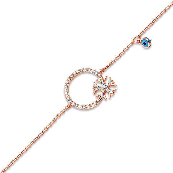0.12 ct. Schneeflocke Armband