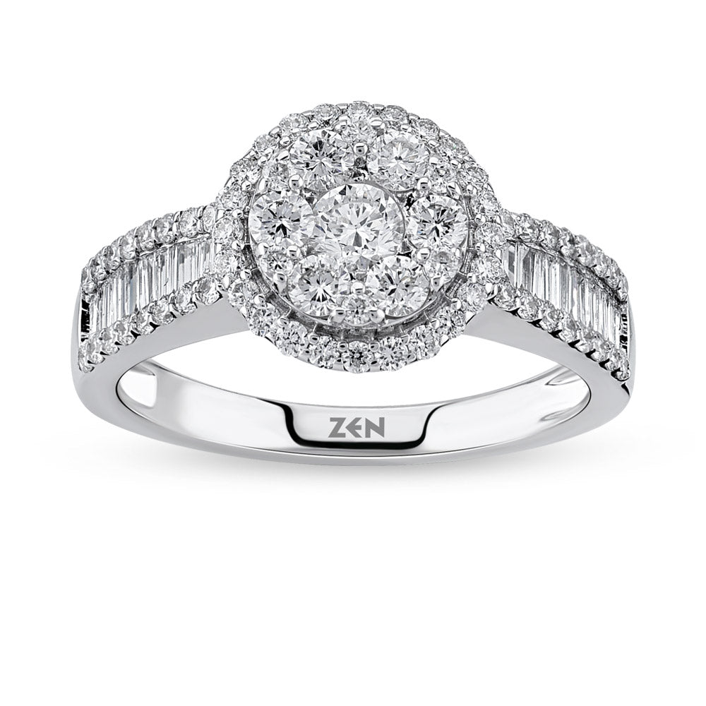 0.90 ct. Design Diamantring