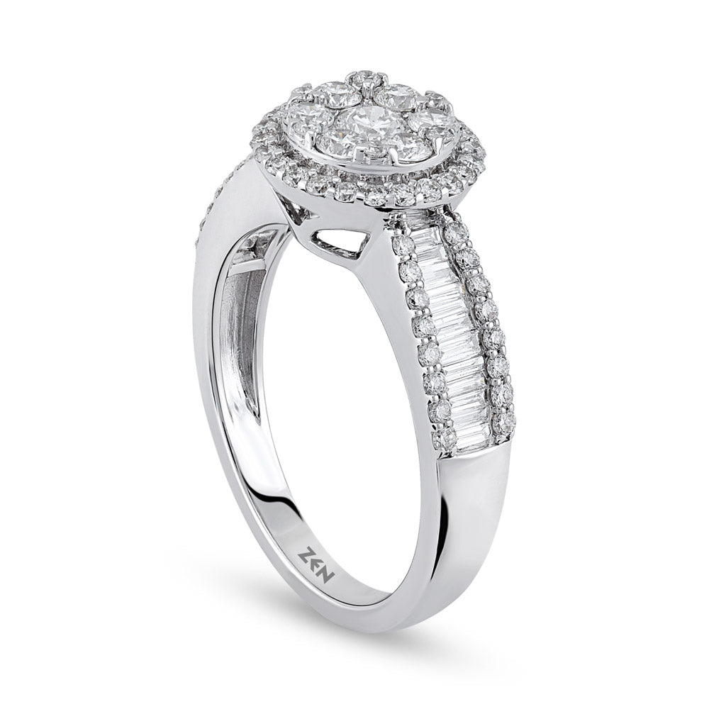 0.90 ct. Design Diamantring