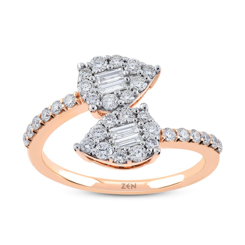 0.48 ct. Zweisamkeit Baguette Ring