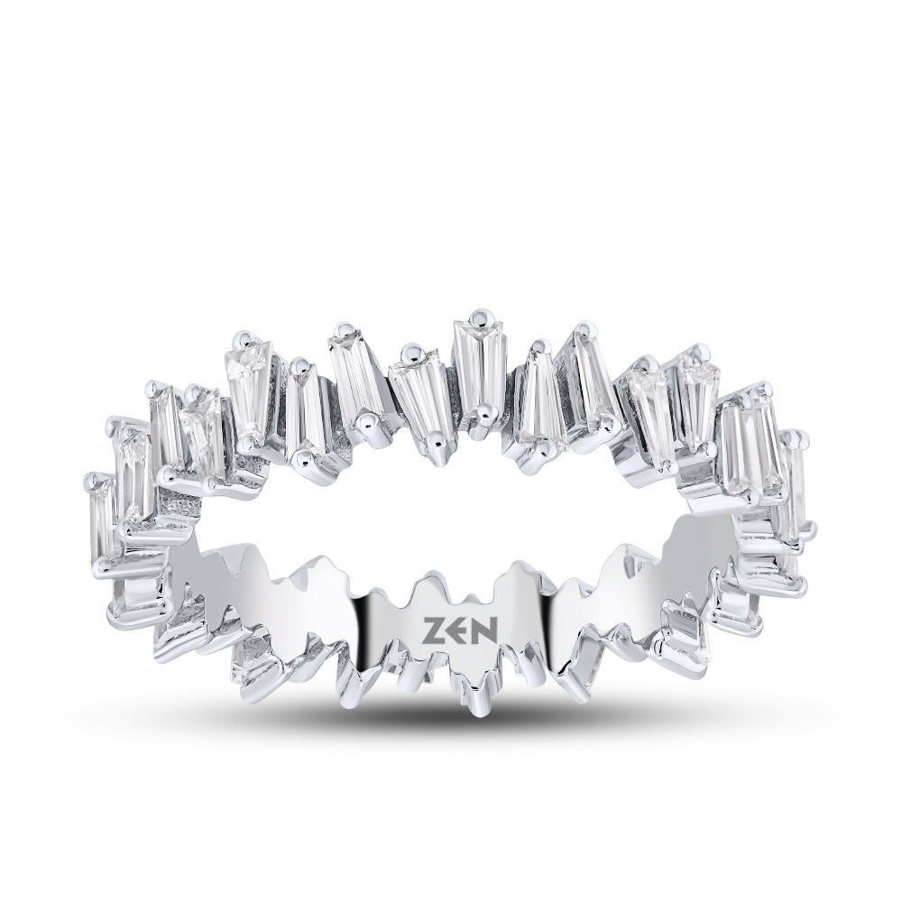 1.00 ct. Baguette Diamantring