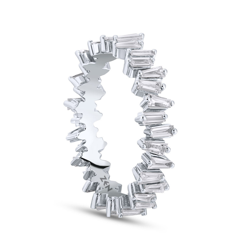 1.00 ct. Baguette Diamantring