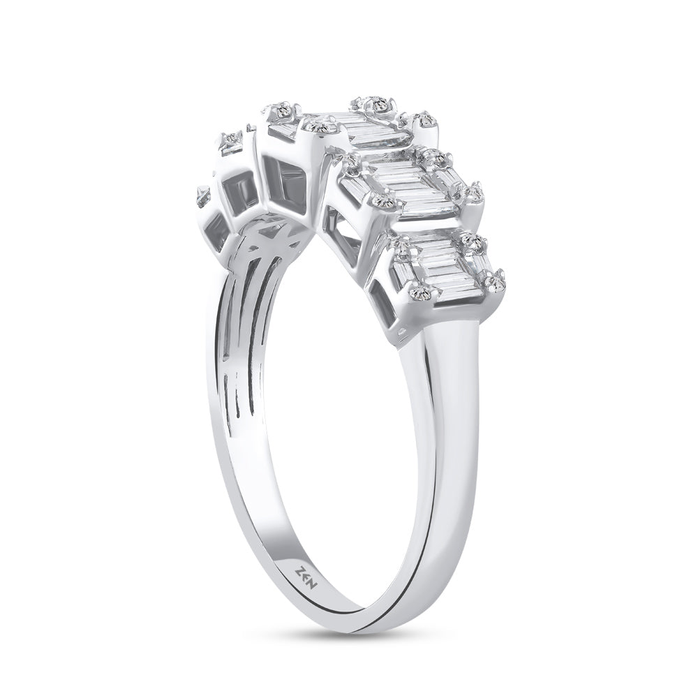 0.49 ct. Baguette Diamond Ring