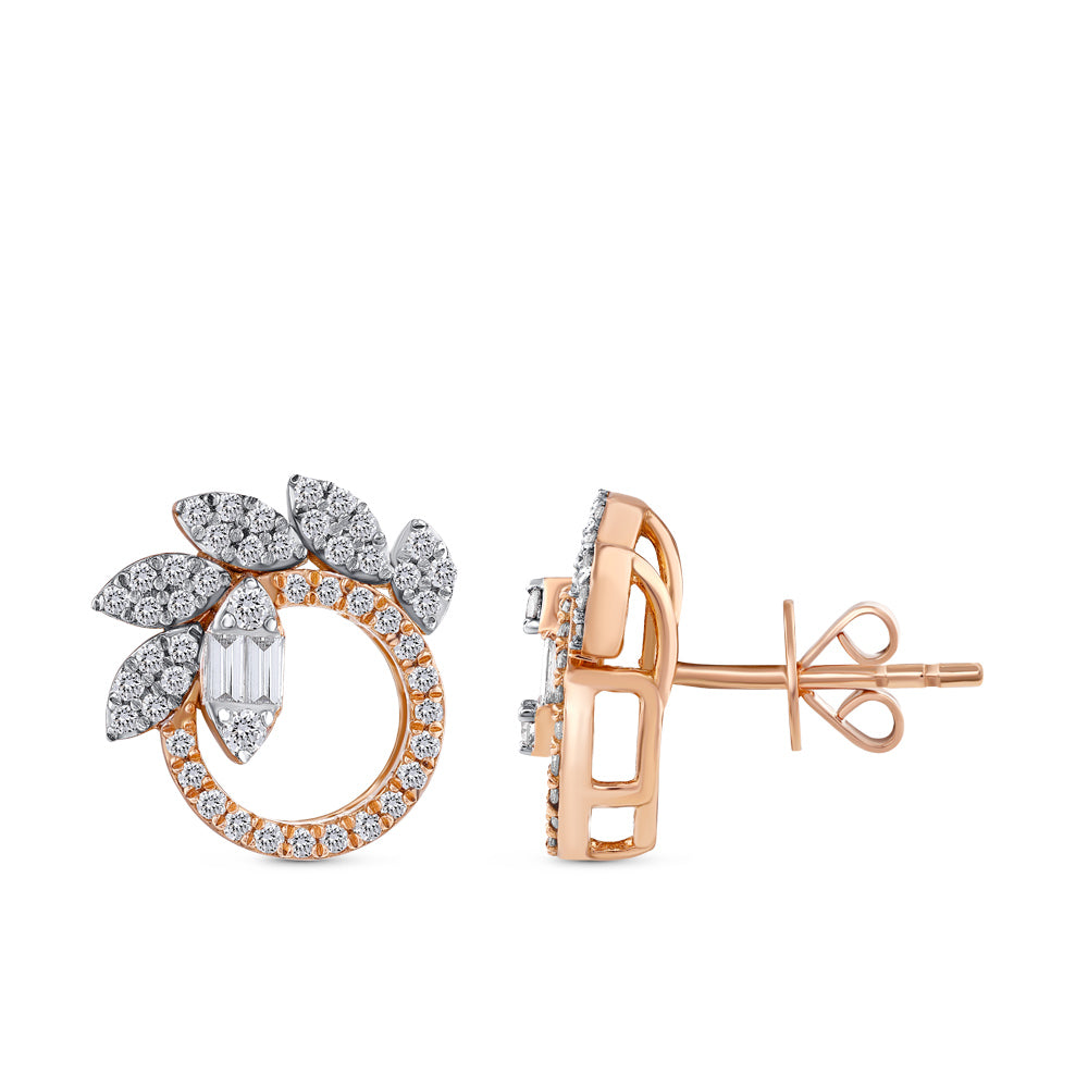 0.54 ct. Design Diamant Ohrstecker