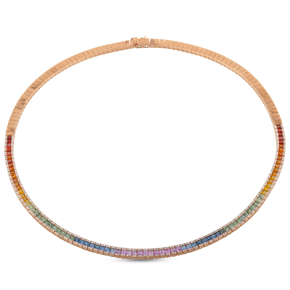10.48 ct. Edelstein Halskette