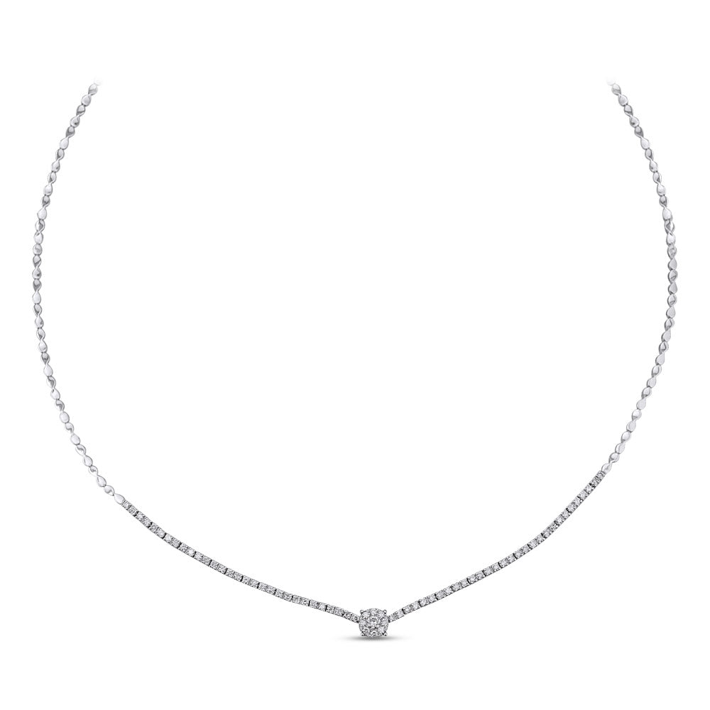 1.25 ct. Diamond Collier