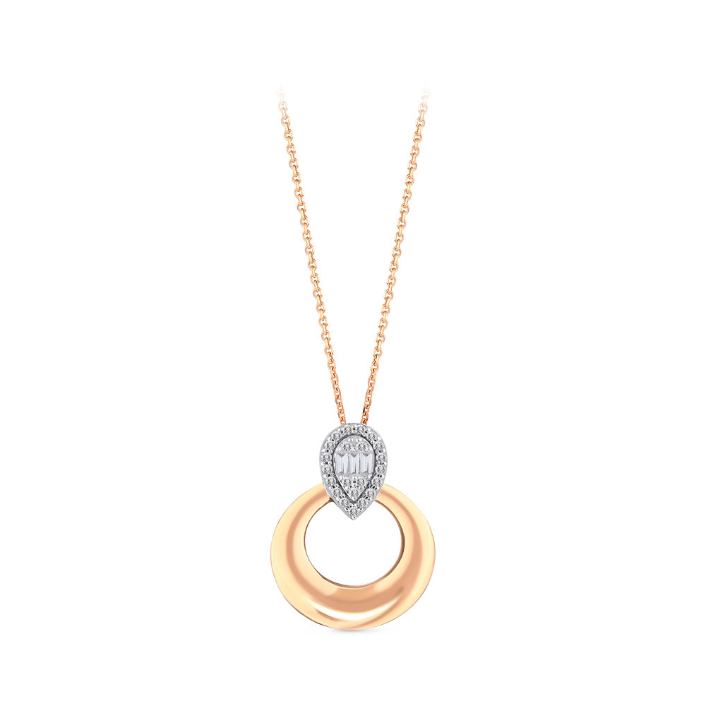 0.18 ct. Design Diamond Necklace