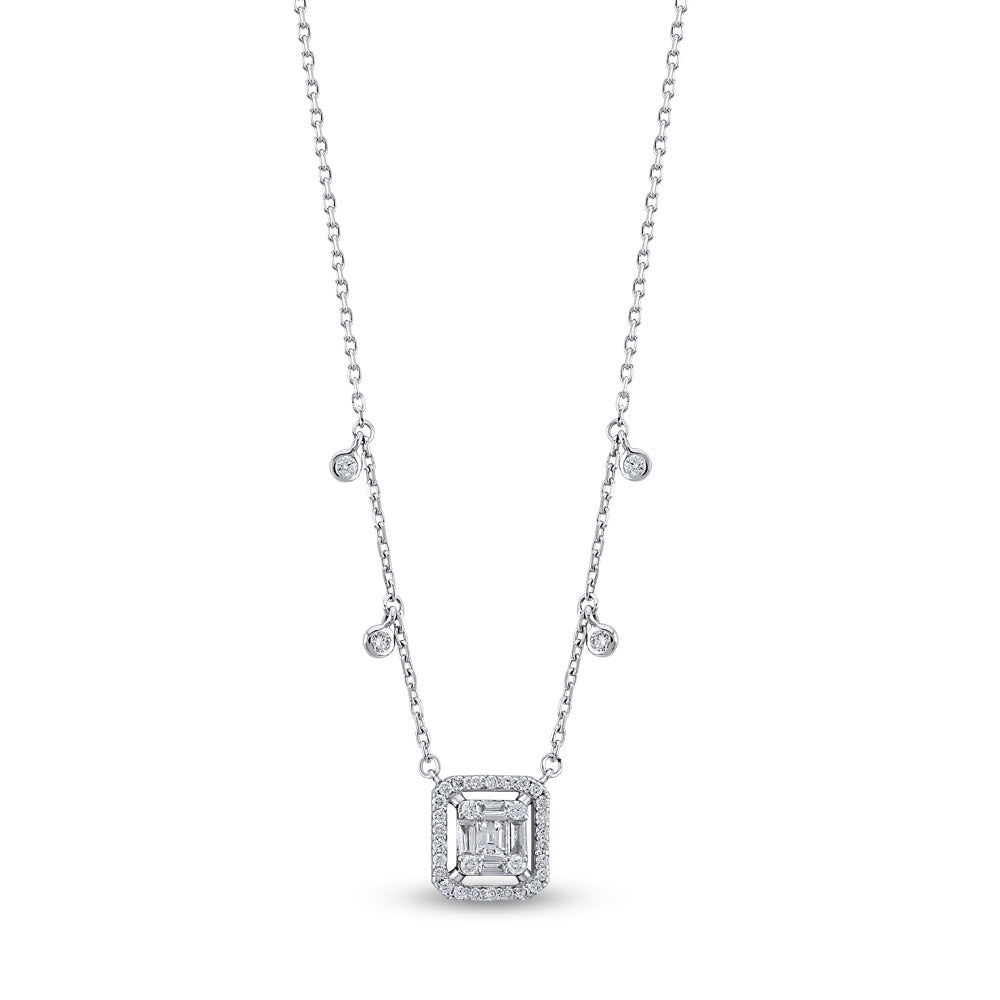 0.34 ct. Design Diamond Necklace