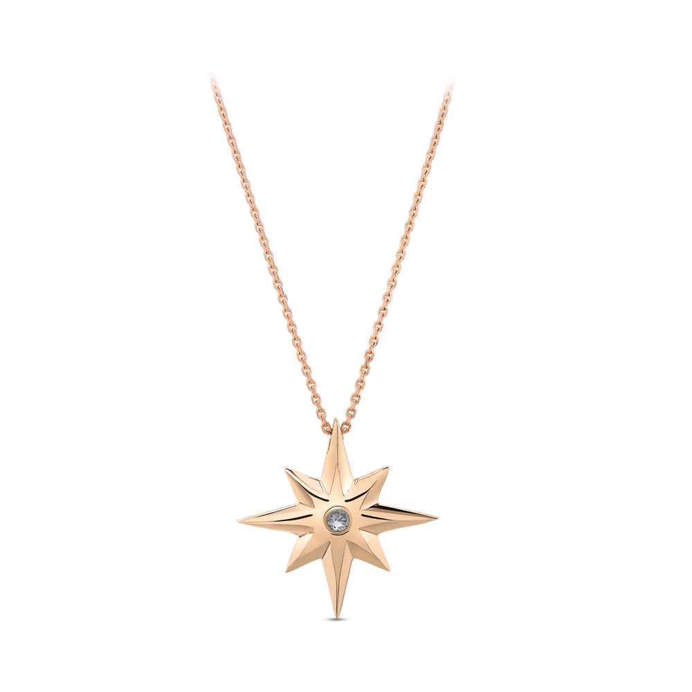 0.02 ct. Design Pendant with Chain