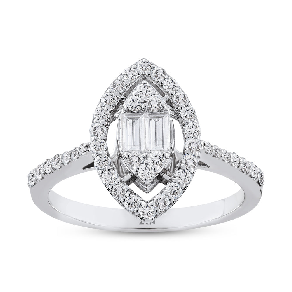 0.52 ct. Design Diamantring