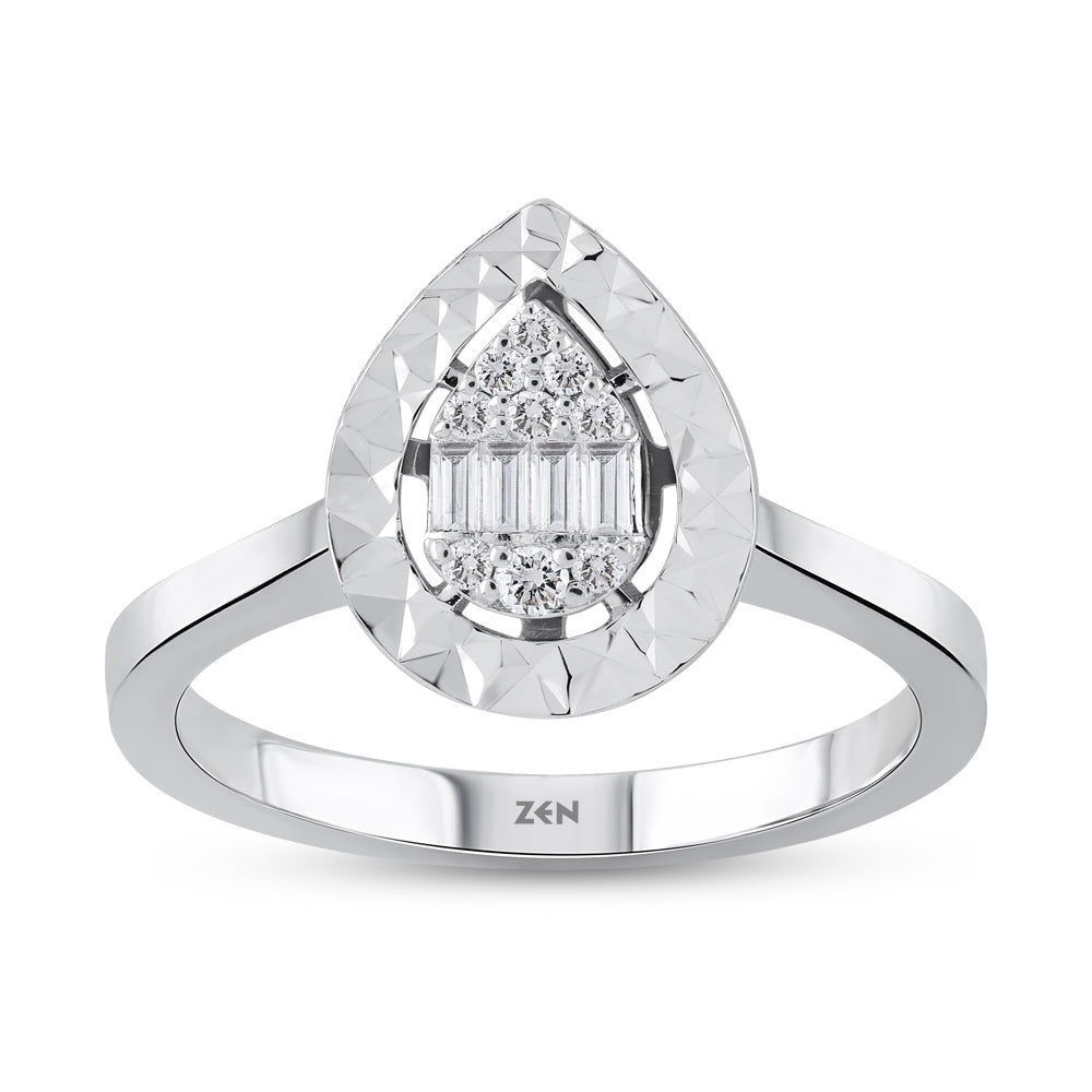 0.12 ct. Design Diamantring