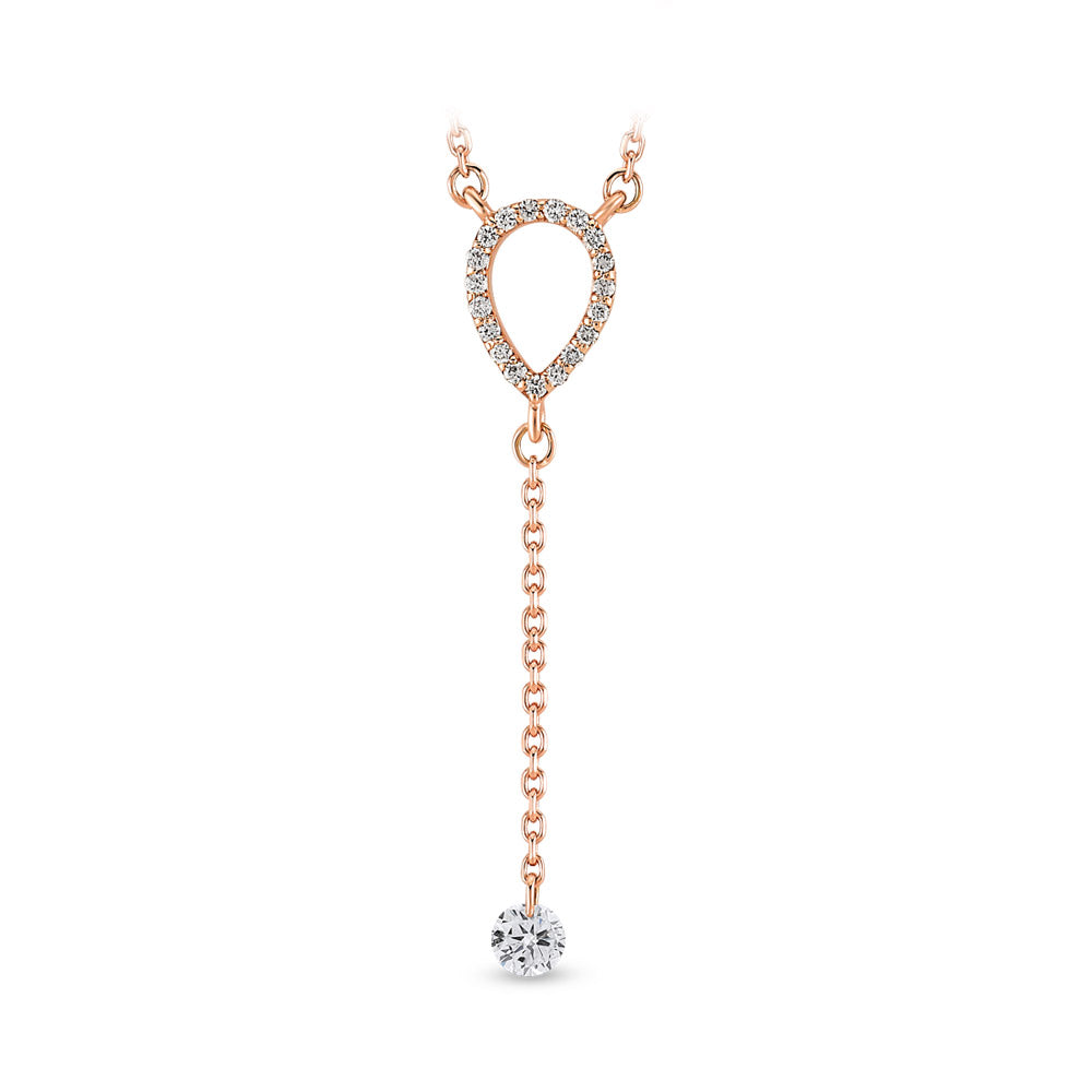 0.17 ct. Design Diamant Halskette