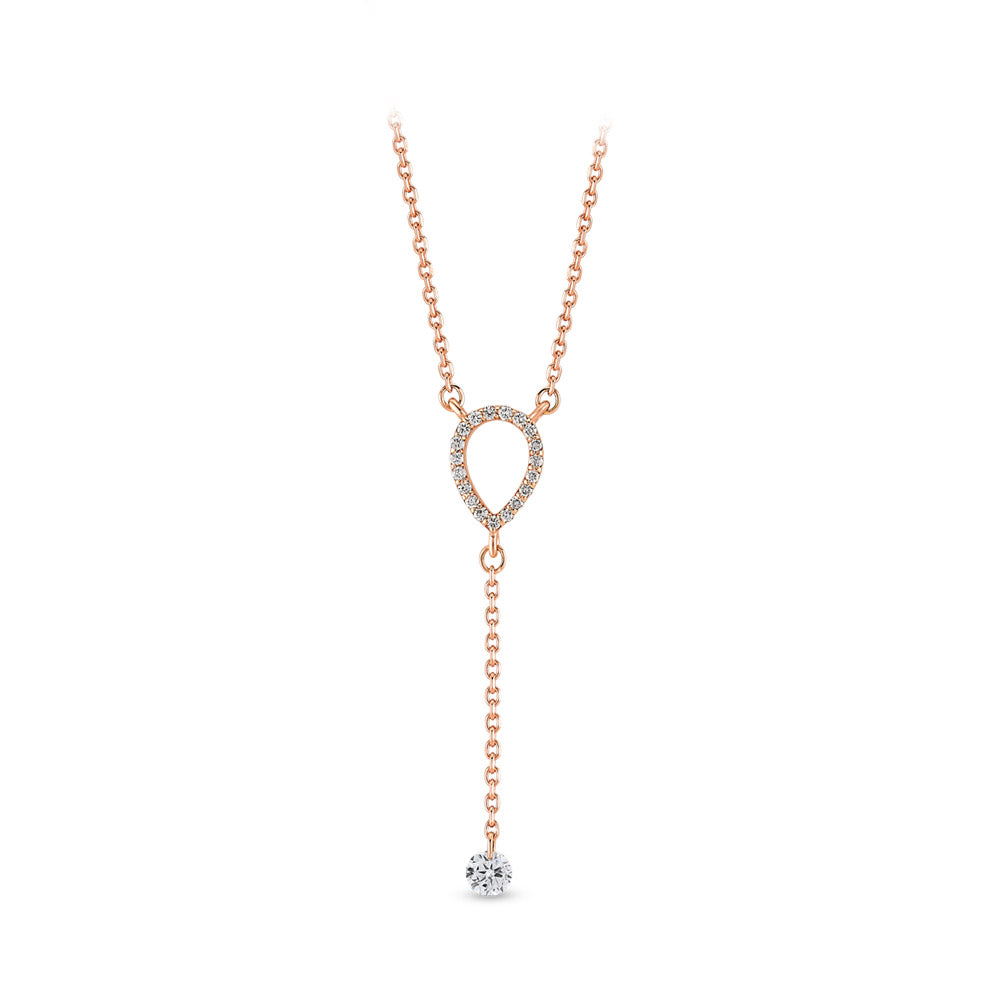 0.17 ct. Design Diamant Halskette