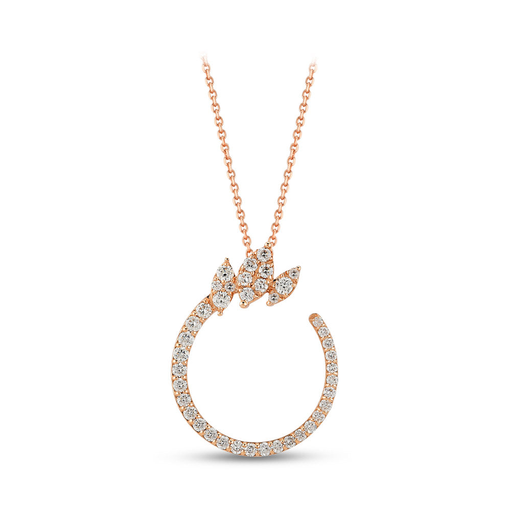 0.71 ct. Design Diamant Halskette