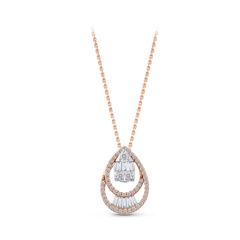 0.43 ct. Design Diamond Necklace