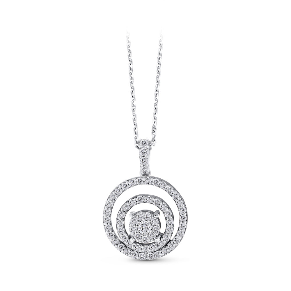 0.51 ct. Design Diamond Necklace