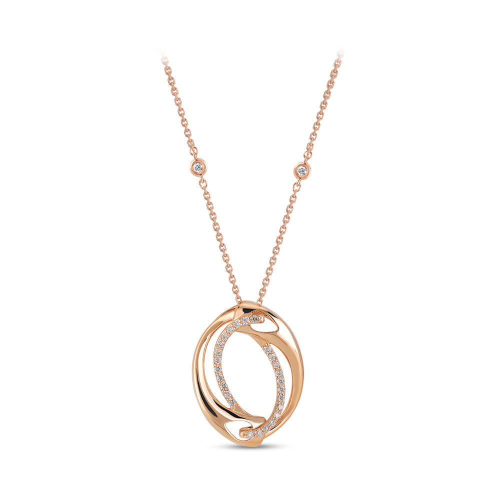 0.20 ct. Design Diamant Halskette