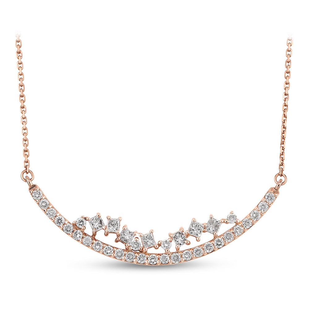 0.70 ct. Design Diamant Halskette