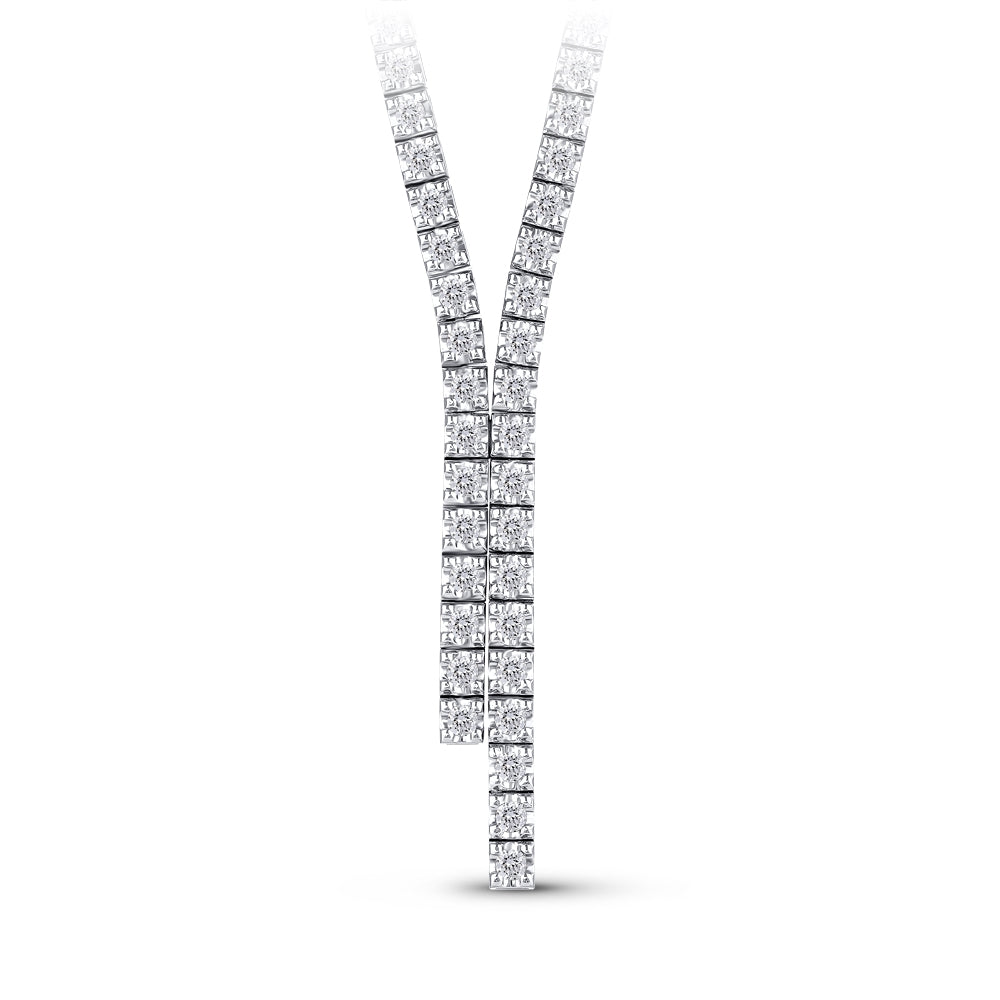 2.00 ct. Tennis Diamant Halskette