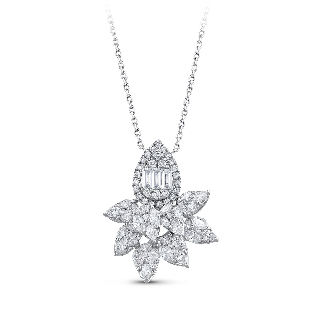 2.08 ct. Design Diamant Halskette