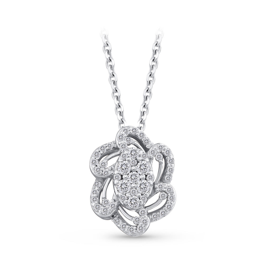0.44 ct. Design Diamond Necklace
