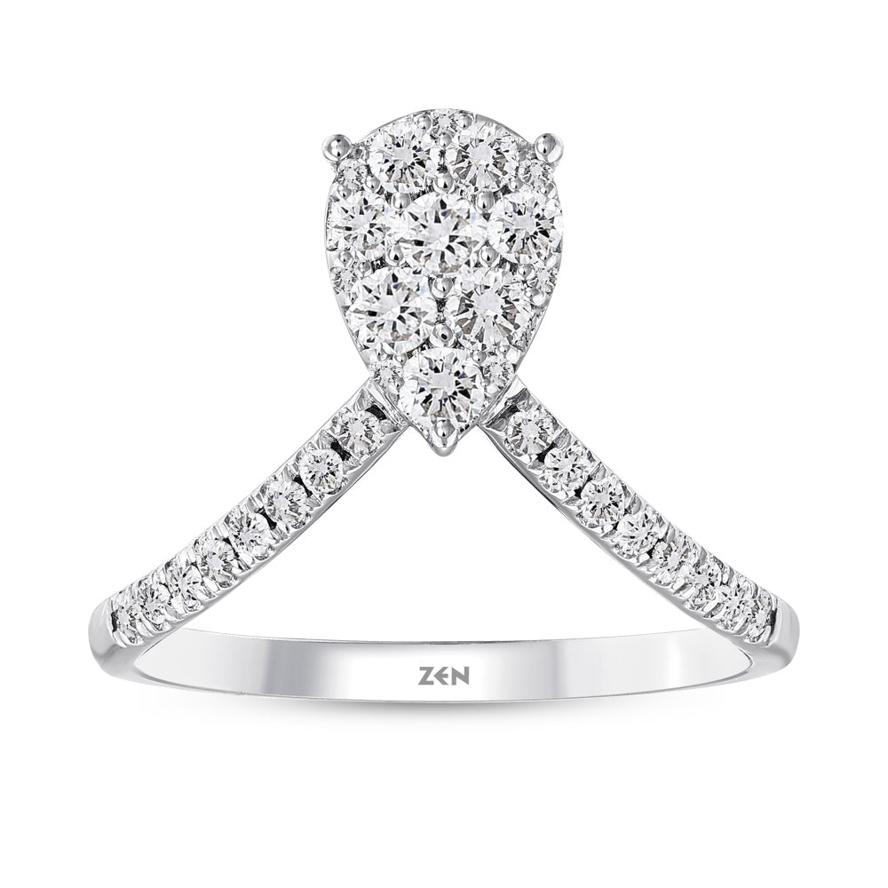 0.48 ct. Design Diamantring