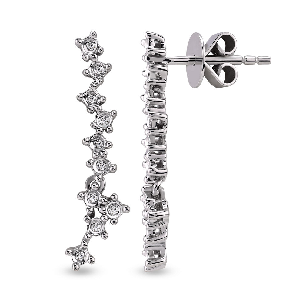 0.08 ct. Design Diamant Ohrringe
