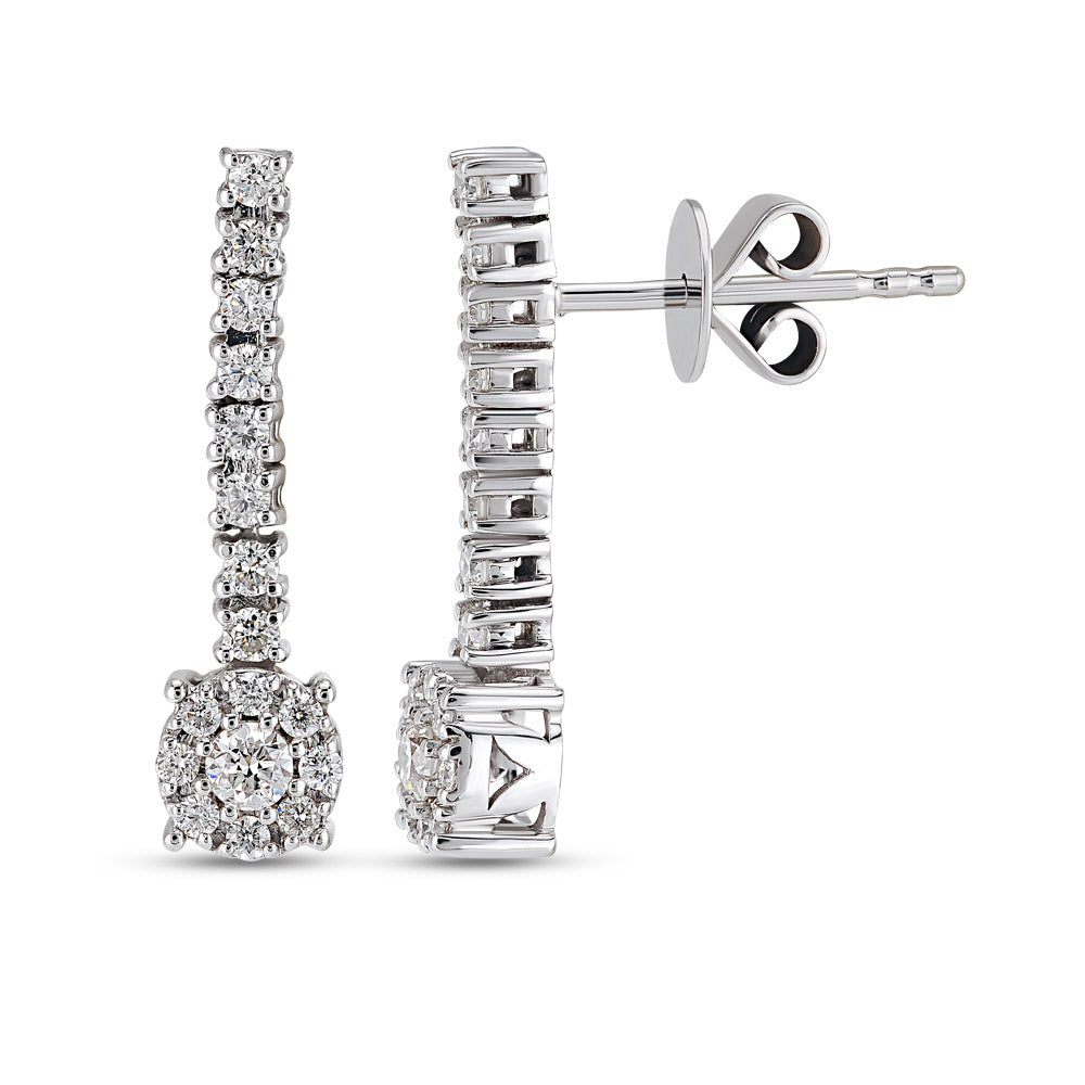 0.50 ct. Design Diamant Ohrringe
