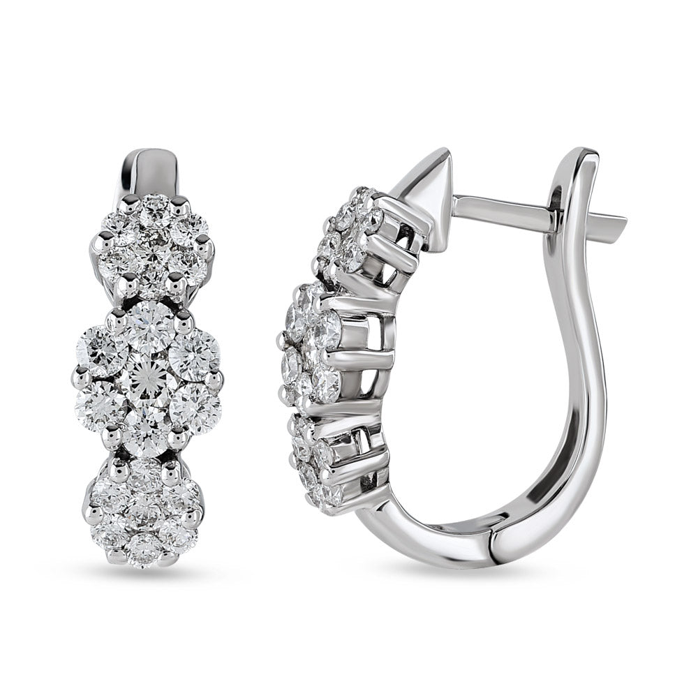 0.77 ct. Reina Diamant Ohrringe