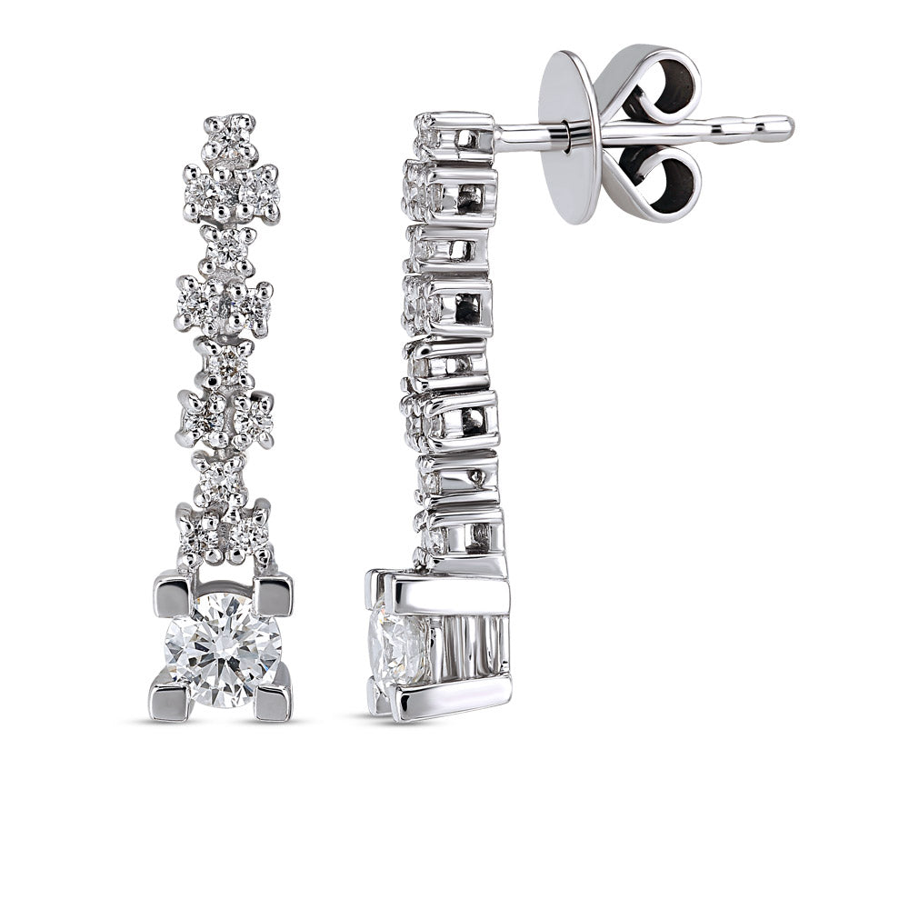 0.50 ct. Design Diamant Ohrringe