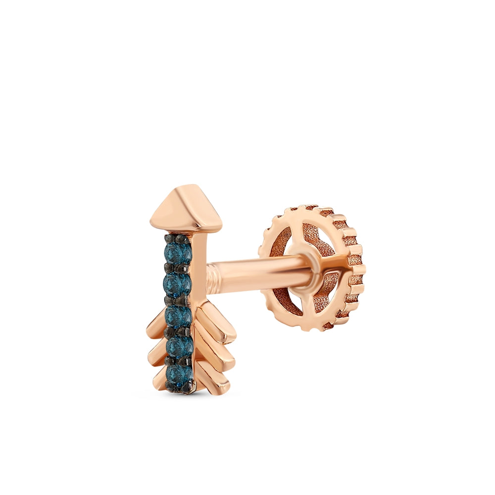 0.03 ct. Tragus Piercing