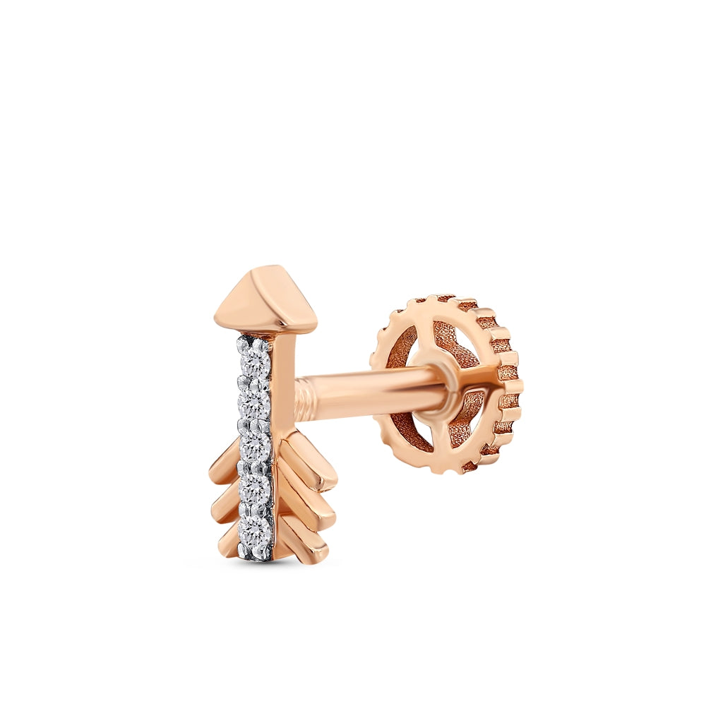 0.03 ct. Tragus Piercing