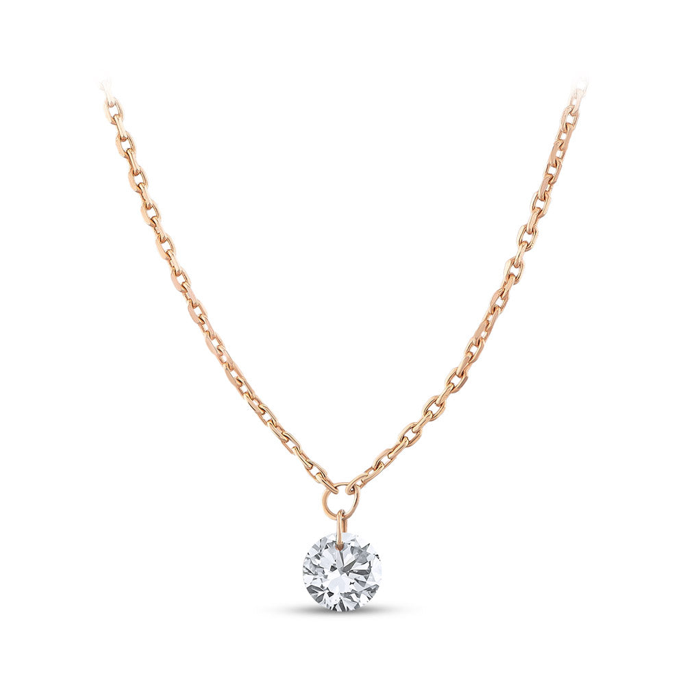 0.08 ct. Design Diamant Halskette