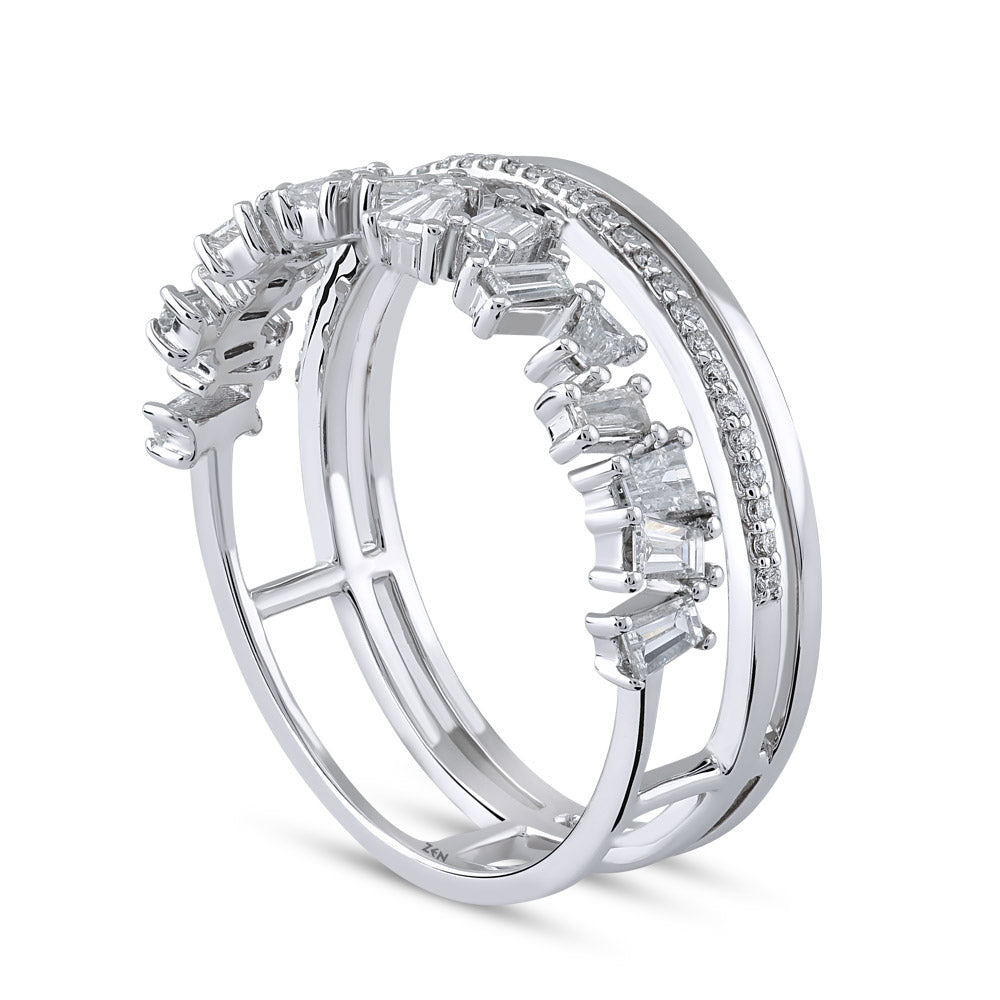 0.50 ct. Duett Diamantring