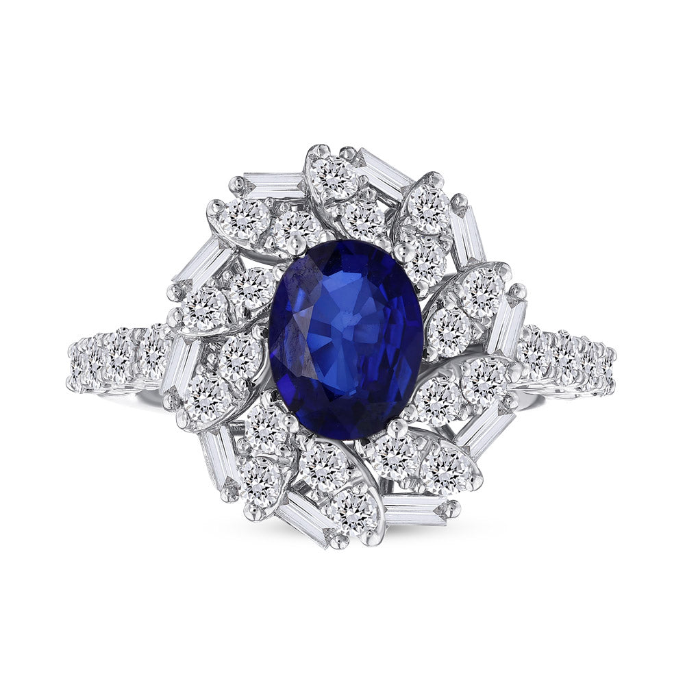 2.46 ct. Saphir Ring