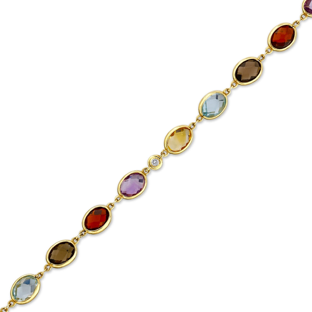 9.53 ct. Gemstone Bracelet