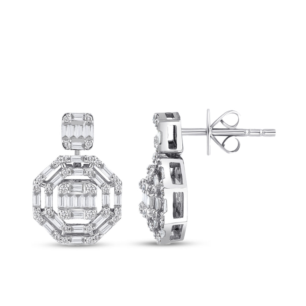 0.45 ct. Design Diamant Ohrringe