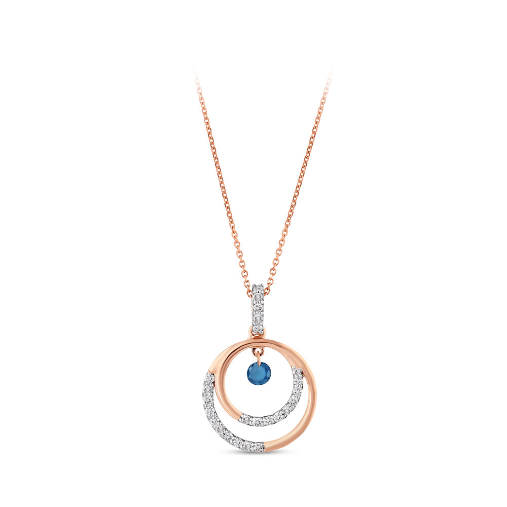 0.18 ct. Design Diamant Halskette