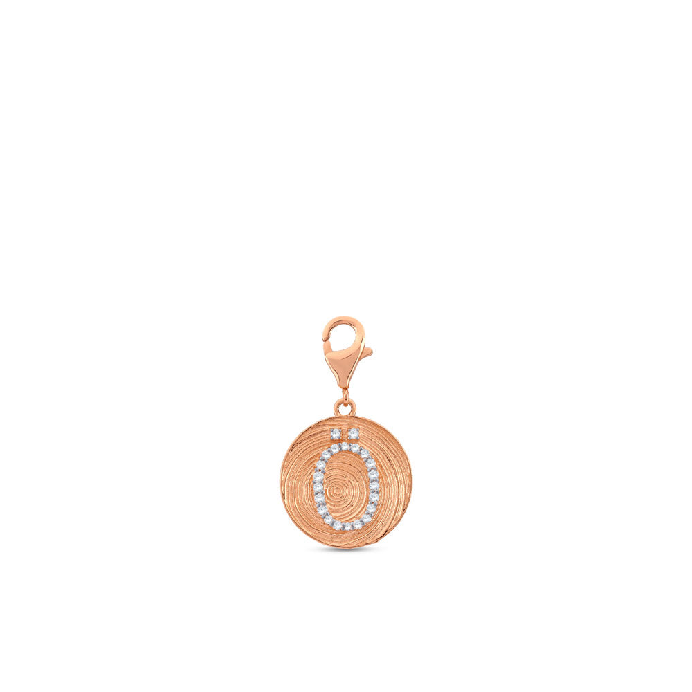 0.10 ct. Charme Ö Buchstabenanhänger