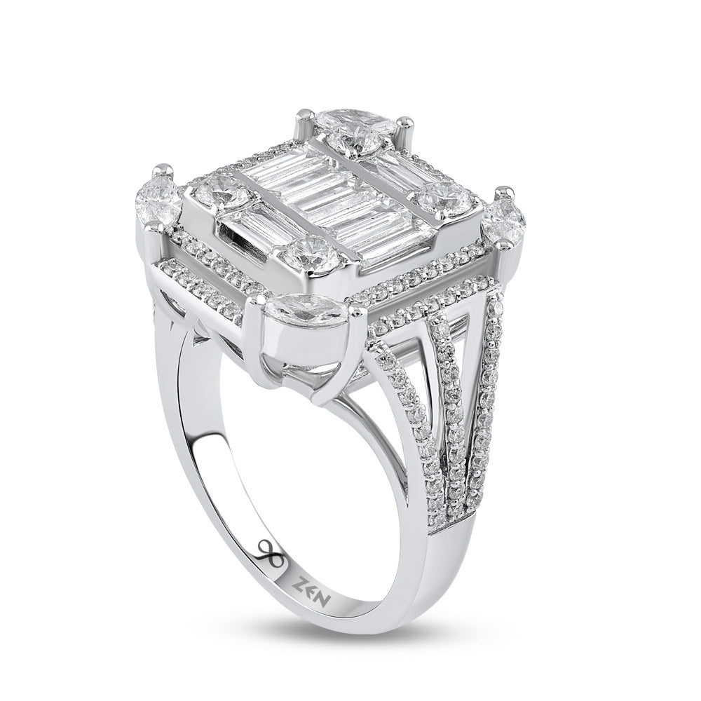 1.94 ct. Baguette Diamond Ring