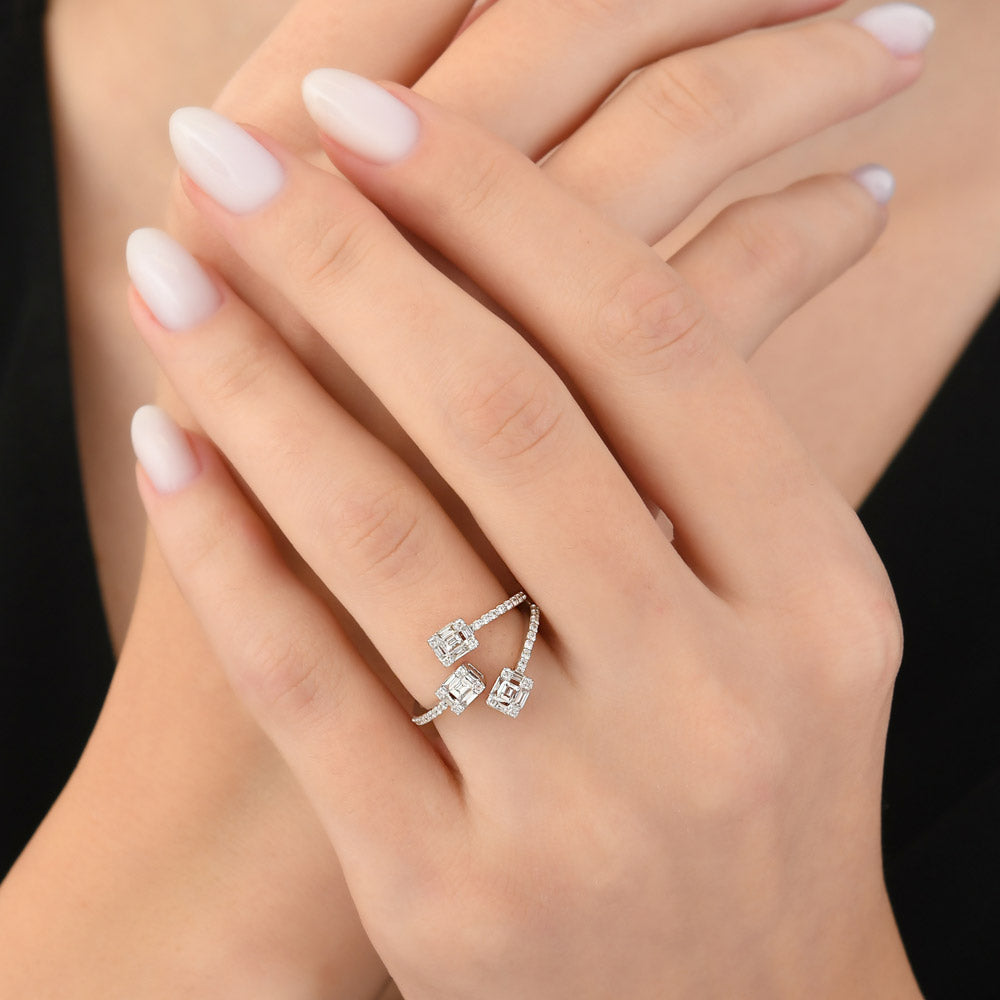 0.49 ct. Baguette Diamond Ring