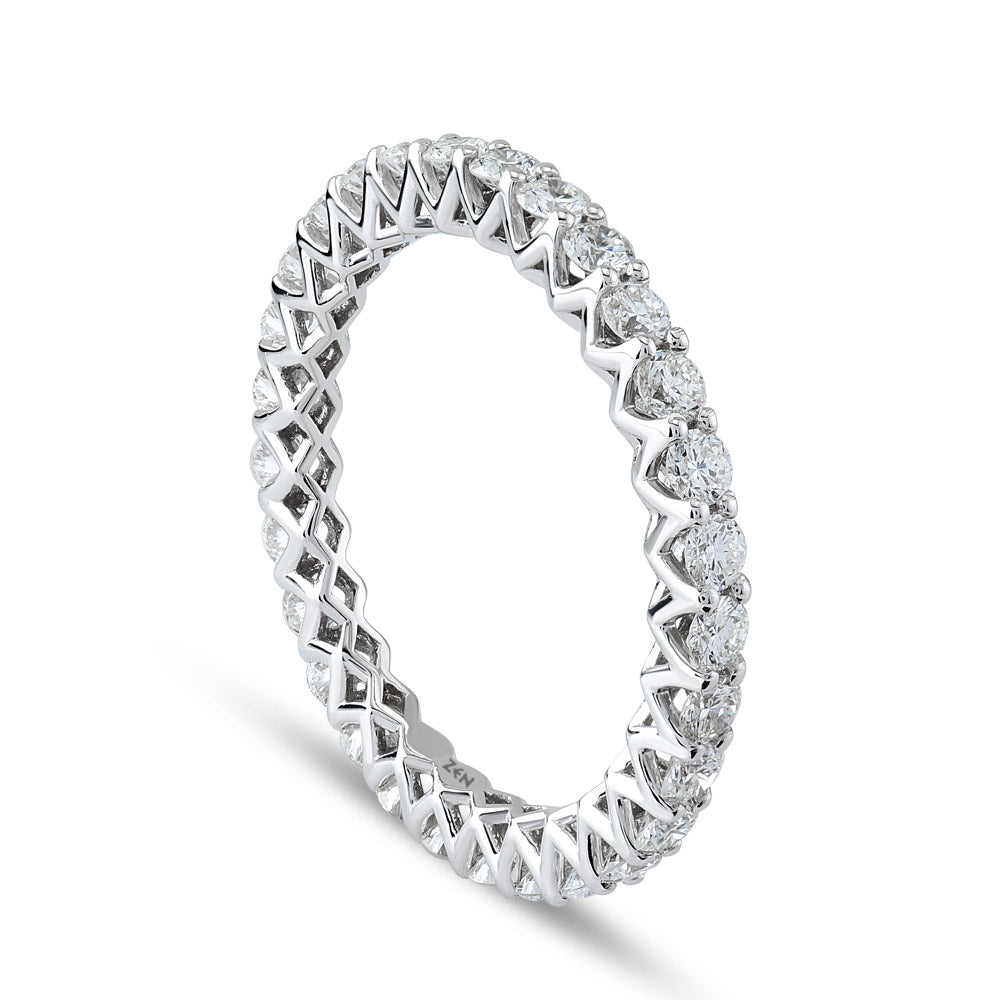 1.00 ct. Memoire Diamantring