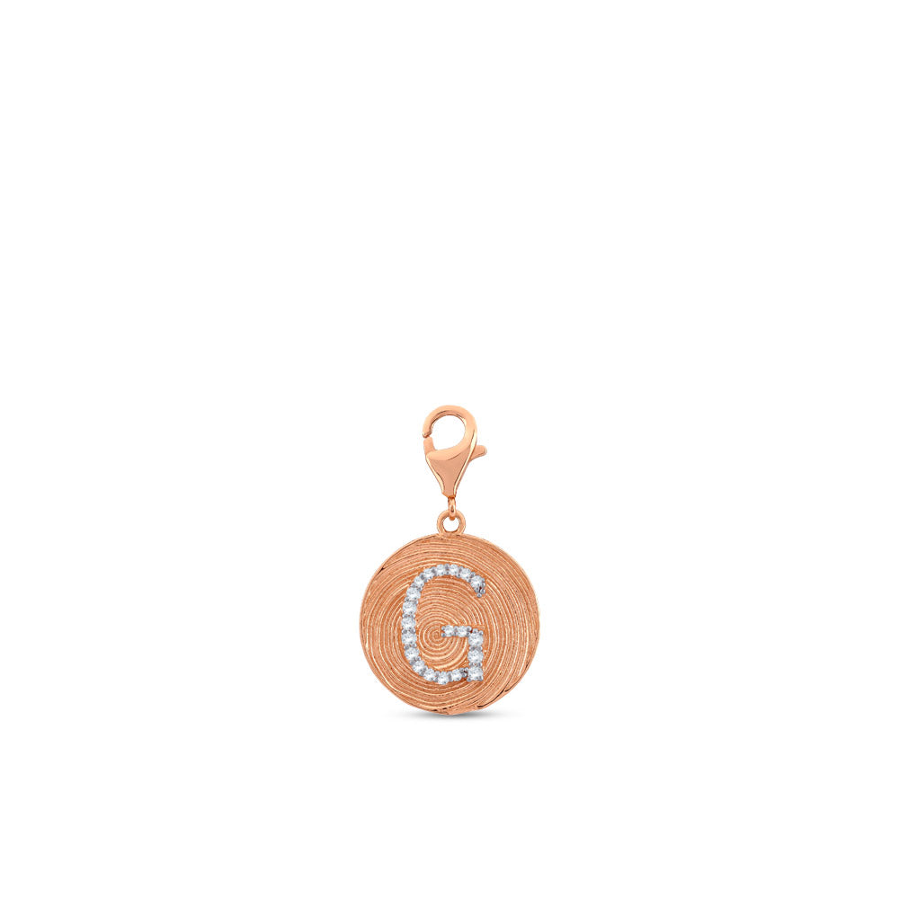 0.09 ct. Charme G Buchstabenanhänger