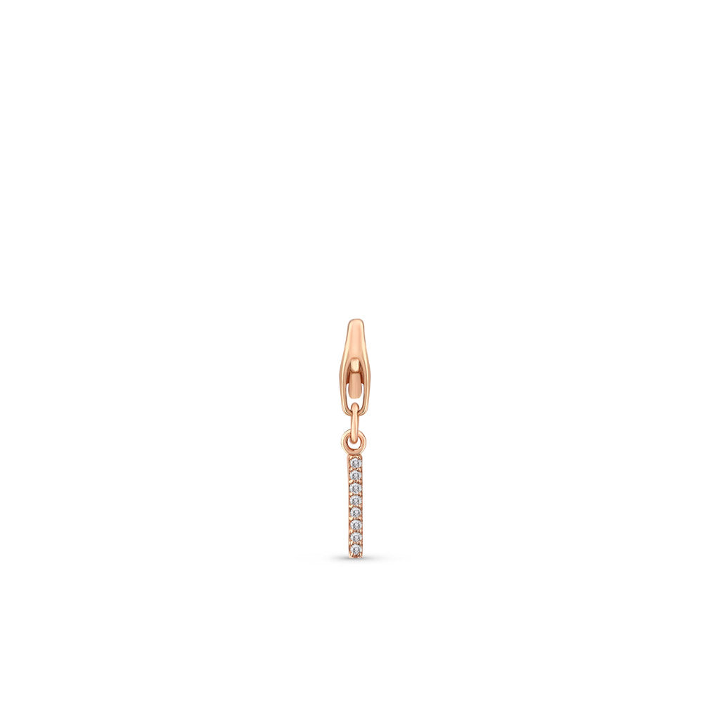 0.04 ct. Charme I Buchstabenanhänger